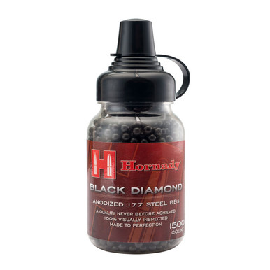 Umarex Hornady Black Diamond .177 Steel BBs - Bottle of 1500