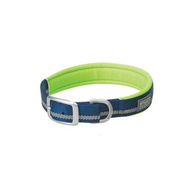 Terrain D.O.G. Reflective Neoprene Lined Dog Collar, Navy, 23" 07-0861-R16-23