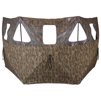 Primos Double Bull 3 Panel Stakeout Ground Blind Mossy Oak Bottomland