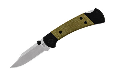 Buck 0112GRS5-B 112 Ranger Sport Lockback Knife 3.0" S30V Steel Green Micarta - 13295