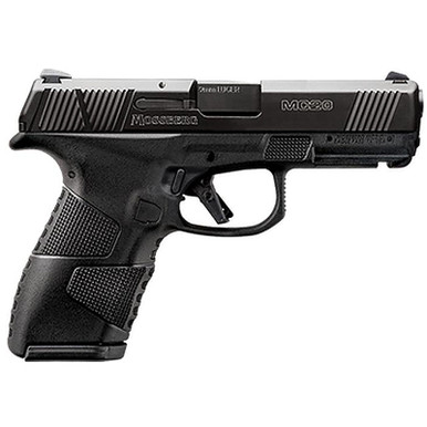 Mossberg MC-2 Compact 9mm, 4" Barrel, Black, 3 Dot Sights, Flat Profile Trigger, 2 Mags, 1-13Rd and 1-15Rd