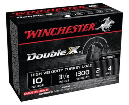 Winchester Supreme Double X Turkey 10 Ga, 3.5", 2oz, 4 Shot, 10rd Box