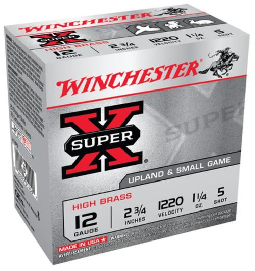 Winchester Super-X Pheasant 12 Ga, 2.75" 1.3 oz 5 Shot 25rd Box