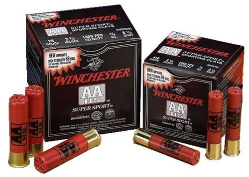 Winchester AA Wads Sport Clay 20 Ga, 2.75", 7/8oz, 7.5 Shot, 25rd Box