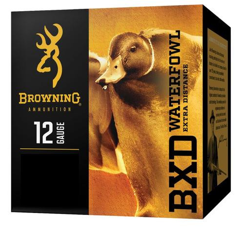 Browning BXD Extra Distance 12 Ga, 3", 1-1/4 oz, 4 Shot, 25rd/Box