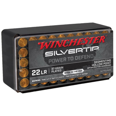 Winchester Silvertip .22LR 37GR Segmenting HP 50 Rounds