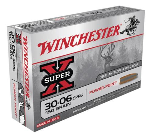 Winchester Super X 30-06 Springfield Power-Point 150gr, 20rd Box