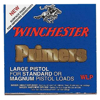 Winchester WLP Large Regular Pistol Primers 100 Pack