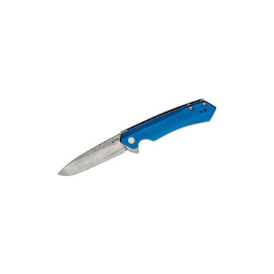 Case Kinzua Blue with Spear Point Folding Knife 4.75"
