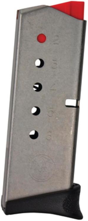 Smith & Wesson 380 M&P Bodyguard Magazine, Stainless, Factory Mag, 6rd
