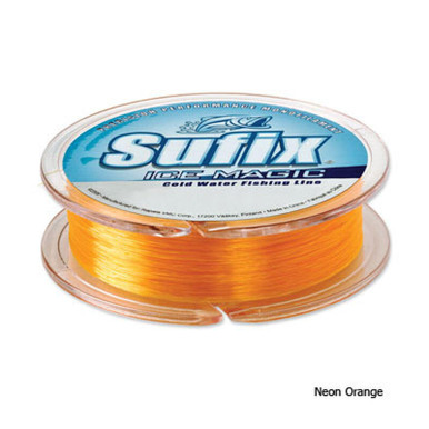 Sufix Ice Magic Monofilament Neon Orange 6 LB