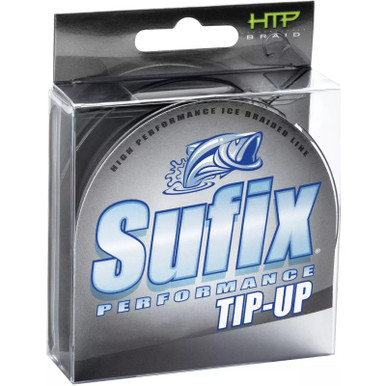 Sufix Performance Tip Up Ice Braid - 50yds - Black - 20lb BLACK 20LB