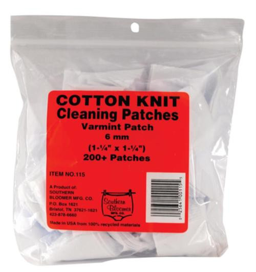 Southern Bloomer Cleaning Patches 6Mm Caliber 200 Per Pack