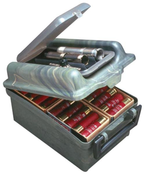 MTM Case Gard Shotshell And Choke Tube Box Forest Green