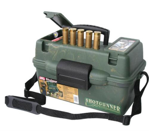 MTM Shotgun Hnter Box 100rd 12ga 3.5" Green Wild Camo Polyproplene