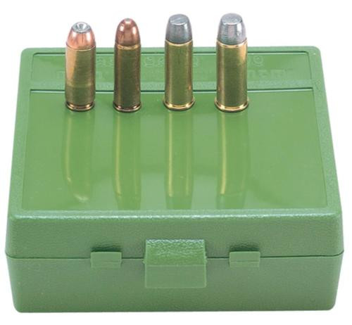 MTM Case Gard Express Ammo Box .50 Action Express, .475 and .500 Linebaugh Green