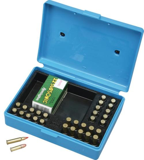 MTM Case Gard SB-22 Small Bore Ammo Box Blue