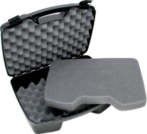 MTM Case-Gard Four Handgun Case up to 8" Barrel Textured Polypropylene Bl