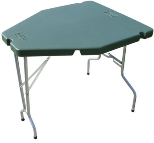 MTM Predator Shooting Table Forest Green Polymer 30" High
