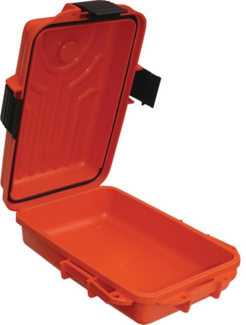 MTM Survivor Dry Box, Water Resistant 10x7x3 Inches, Orange