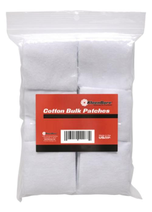 Kleen-Bore Super Shooter Cotton Patches Cleaning Patches 1.25" Sq, 500/Pack