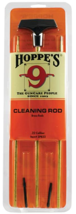Hoppe's 3 Piece Aluminum Cleaning Rod .22 Caliber
