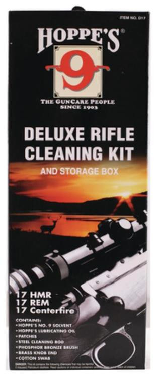 Hoppe's Rifle .17/.204 Caliber Cleaning Kit with Steel Rod