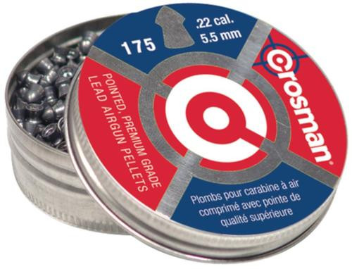 Crosman Premier Pointed 22 Lead Pointed Hunting Pellet 175/Tin