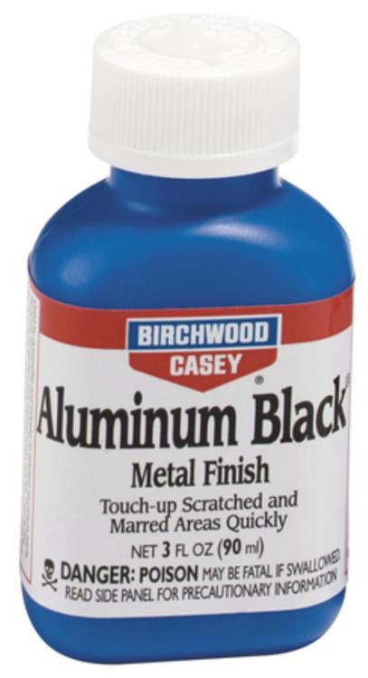 Birchwood Casey Aluminum Black Touch Up Black Metal Finish 3 oz