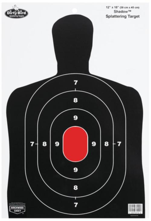 Birchwood Casey Dirty Bird Shadow Targets BC27 12x18", 8/Package