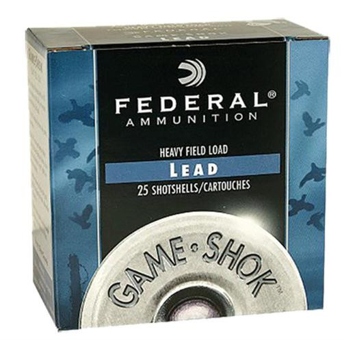 Federal Game Shok Heavy Field 20 Ga, 2.75", 1oz, 8 Shot, 25rd/Box
