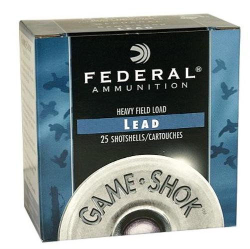 Federal Game-Shok Heavy Field 12 GA, 2.75", 1-1/4oz, 4 Shot, 25rd Box
