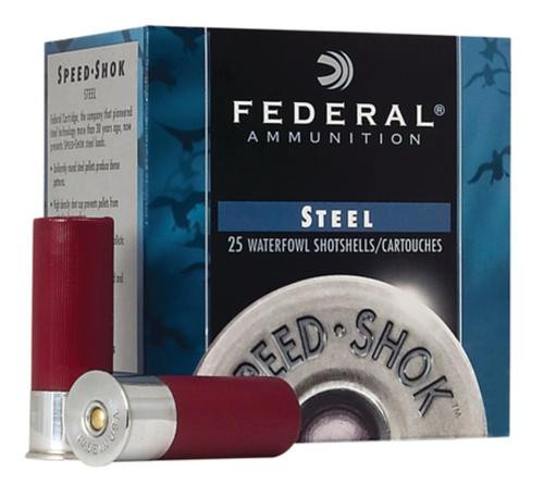 Federal Speed-Shok Waterfowl 12 Ga, 3.5", 1-3/8oz, 3 Shot, 25rd/Box