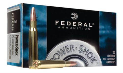 Federal Power-Shok 7mmX57mm Mauser Speer Hot-Cor SP 140GR 20Box/10Case