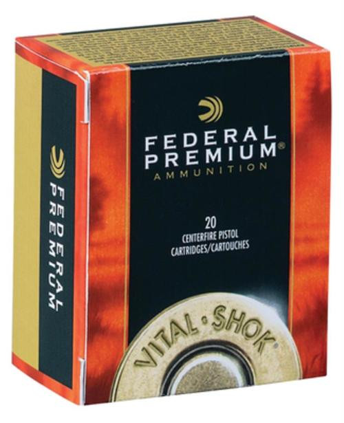 Federal Vital-Shok .44 Remington Magnum 225gr, Barnes Expander, 20rd Box