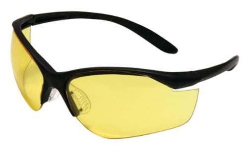 Howard Leight Vapor II Eyewear Black Frame, Amber Lens