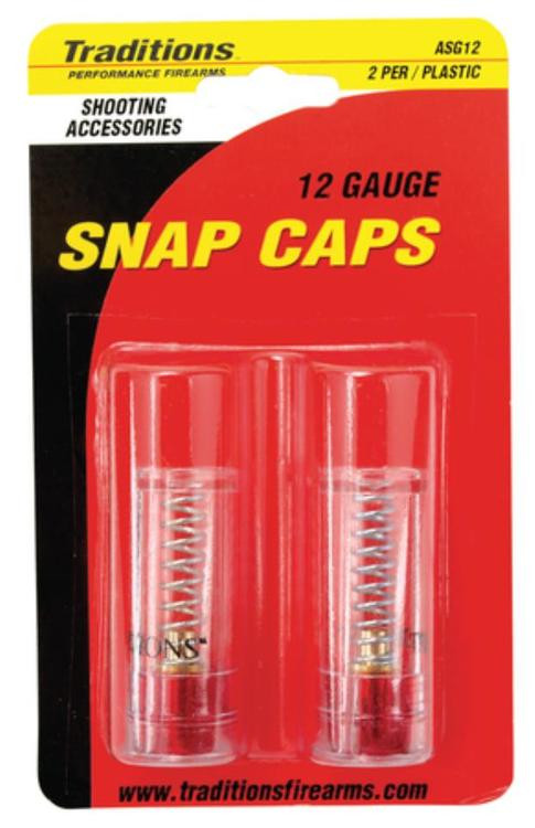 Traditions Black Powder Snap Caps Shotgun 12 Ga 2 Per Pack