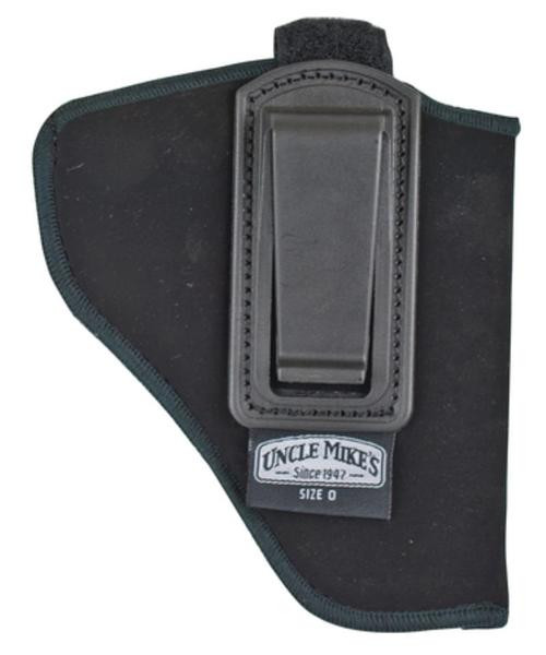 Uncle Mike's I-T-P Holster 1 With Strap, 4" Medium Auto, Left Hand, Black