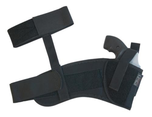 Uncle Mike's Sidekick Ankle Holsters 1, 3-4" Barrel Medium Auto, Black, Right Hand