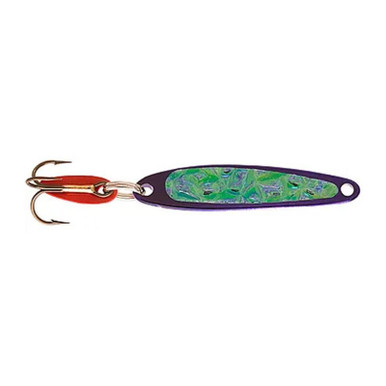 Bay de Noc Swedish Pimple Jigging Lure Purple Ice 1/3OZ