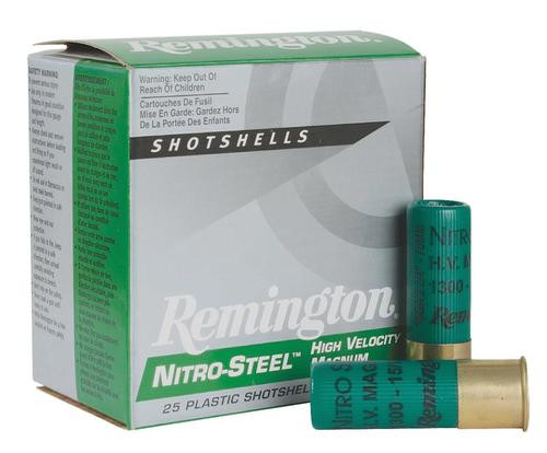 Remington Nitro Steel Shotshells 16 Ga, 2.75", .94oz, 4 Shot, 25rd/Box