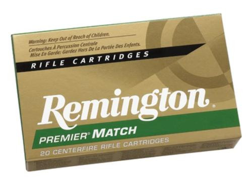Remington Premier Match .223 Remington 69gr, MatchKing Boattail Hollow Point 20rd Box