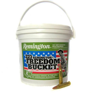 Remington UMC Freedom Bucket .223 Remington 55GR FMJ 300 Rounds