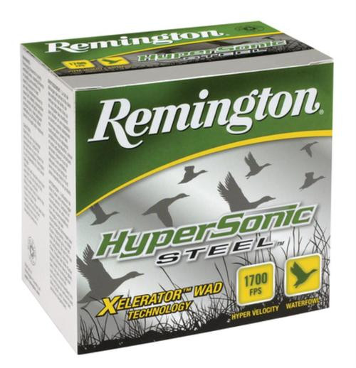 Remington HyperSonic Steel 12 Ga, 3.5", 1700 FPS, 1.375 oz, 2 Shot, 25rd Box