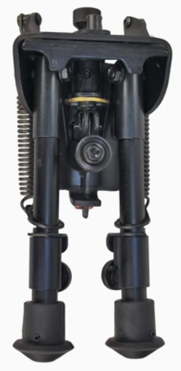 Harris BR S Bipod with Swivels Aluminum/Steel Black Anodized 6-9"