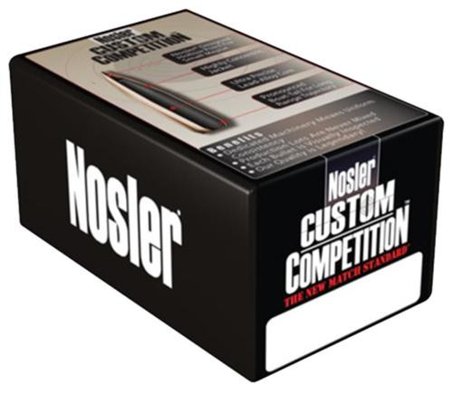 Nosler Custom Competition Hollow Point 30 Caliber .308 168gr, 250 Per Box,NOT AMMO THESE ARE RELOADING BULLETS