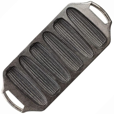 Lodge BW6CRN 6 Stick Seasoned Cast Iron Cornstick Pan, Black