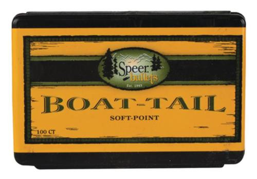 Speer Rifle Bullets Boat Tail 7mm .284 130 Gr, Spitzer, Boat Tail, Soft Point, 100/Box,NOT AMMO THESE ARE RELOADING BULLETS