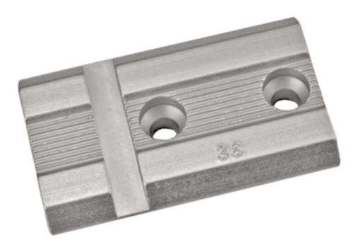 Weaver 2-Piece Base For Remington, Weatherby, Top Mount Style, Silver