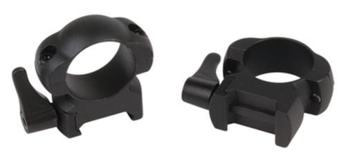 Weaver Grand Slam Lever Lok Top Mount Rings 30Mm High Matte
